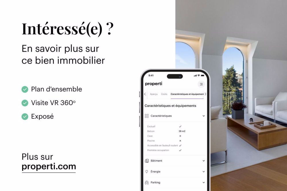 Magnifique appartement avec grande terrasse et jardin - AD Image 1