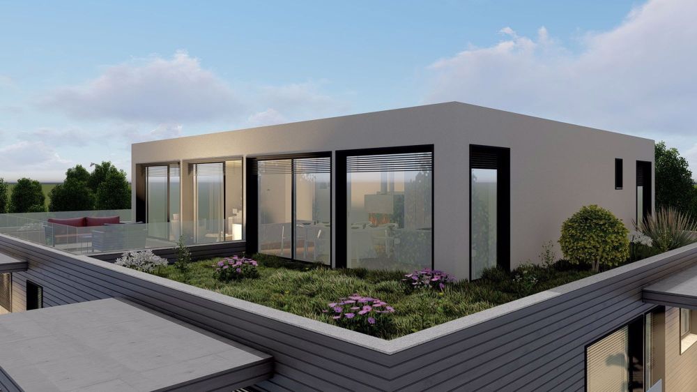 Neue barrierefreie Attika-Wohnung an top Lage - Aussenflächen