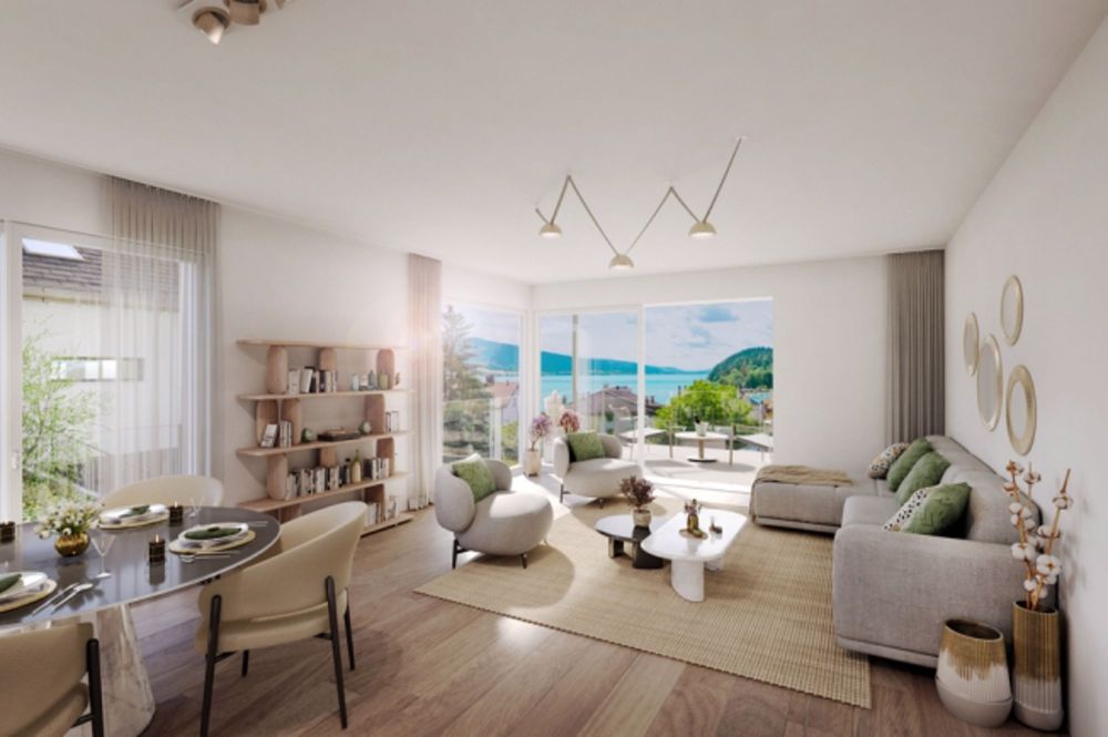 Promotion La Petite Corniche le Pont appartement lot B 4 de 2,5 p - Bild 1