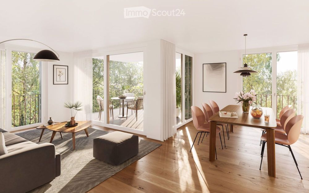 Attraktive Eigentumswohnung direkt am Stadtpark Brauiweiher in Affoltern a. A. - Bild 1