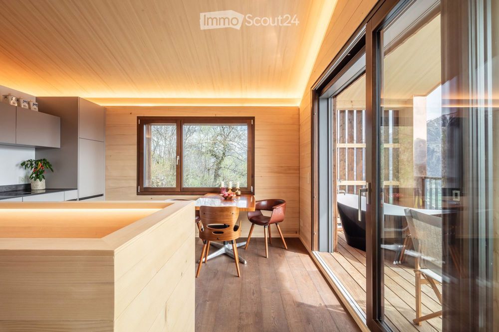 Modernes Minergie-Chalet mit atemberaubendem Bergblick in Präz/Cazis - Bild 7