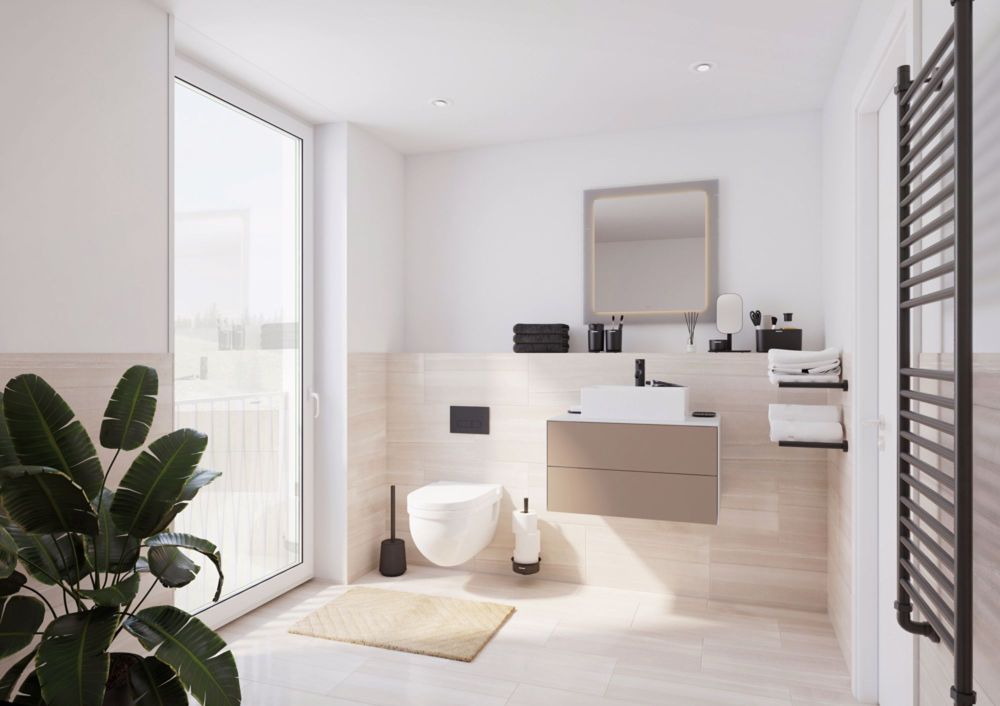 Wohnen "am Quellbach'' Haus Nr. 5 - Visualisierung Bad