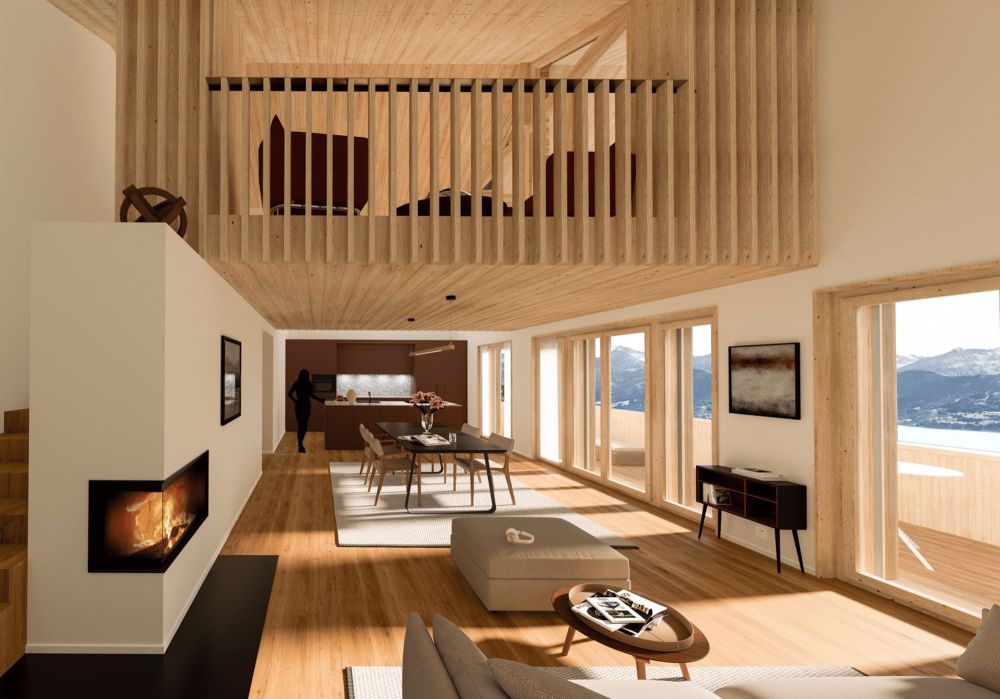 Neubauwohnungen mit Ausblick in Sigriswil - Bild 1