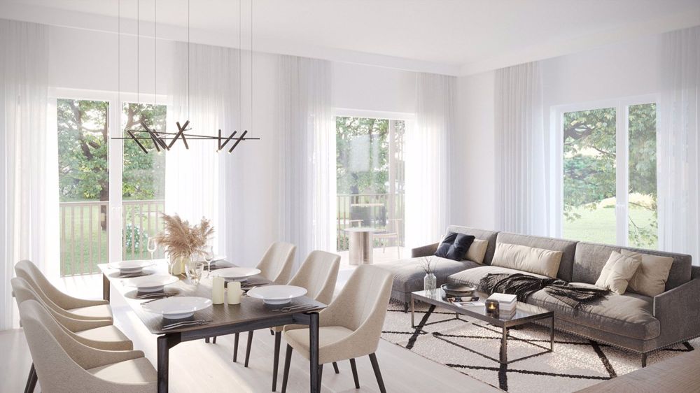 La Bergerie - Lot 18 - Appartement neuf de 3.5 pièces avec balcon - Bild 1