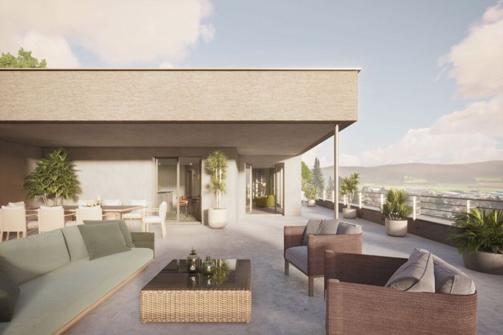 Ihr Traum vom modernen Wohnen - Exklusive 1.5-Zimmer-Terrassenwohnung im Neubauprojekt Schönebueche - Bild 6