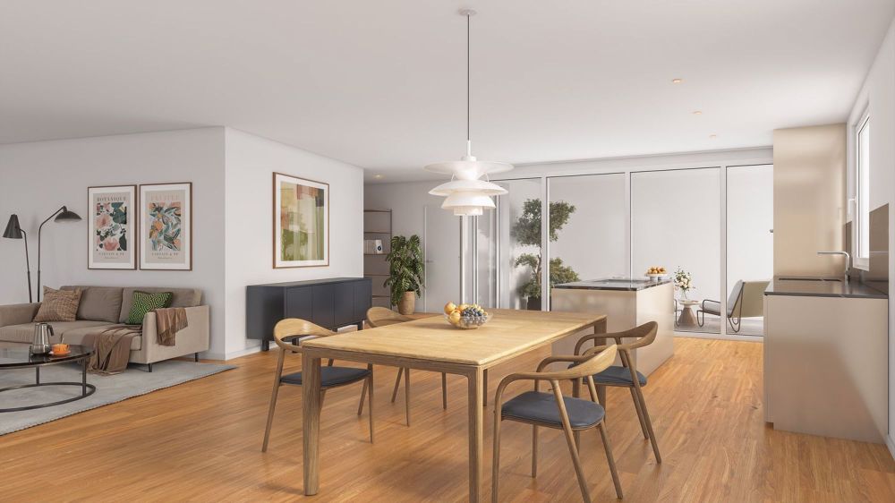 3.5- Zimmer-Wohnung mit grossem Balkon - Bild 2