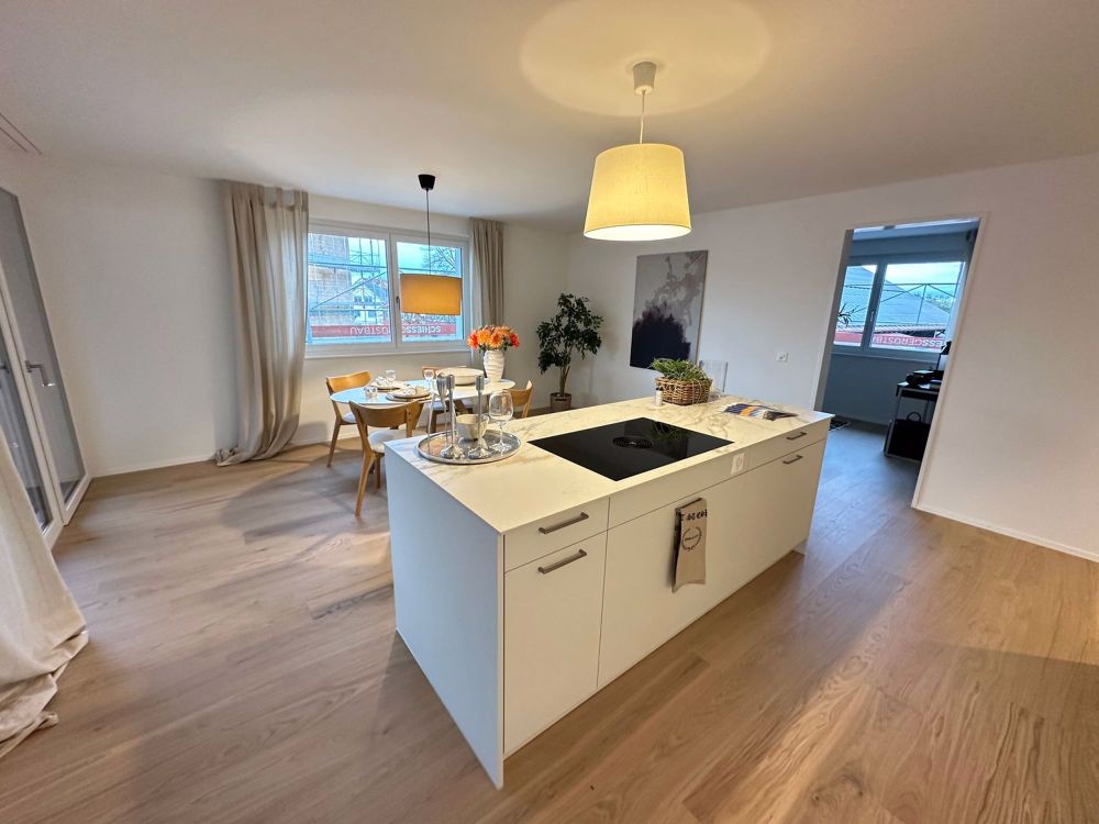 Neubau 4.5-Zimmer-Wohnung mit 45 m² Balkon, sofort bezugsbereit - Bild 12
