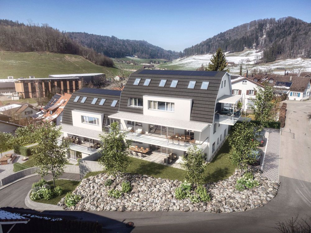 Attraktive 4 1/2 - Zimmerwohnungen in Bäretswil mit 150m2 Gartenfläche, 21 m2 gedeckter Sitzplatz - Bild 4