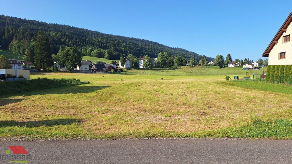 Doppelhaus auf Plan - 5,5 Zimmer - Keller - Garten - Garage - Le Chenit | Immosol | Terrain