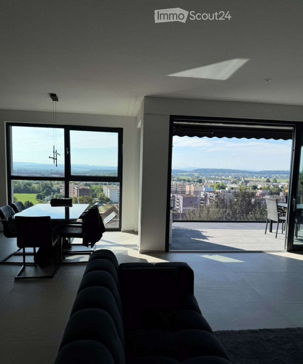 Exklusive 5.5-Zimmer-Wohnung (180 m²) mit Alpenpanorama, Kamin & Doppelgarage in Egerkingen - Bild 3