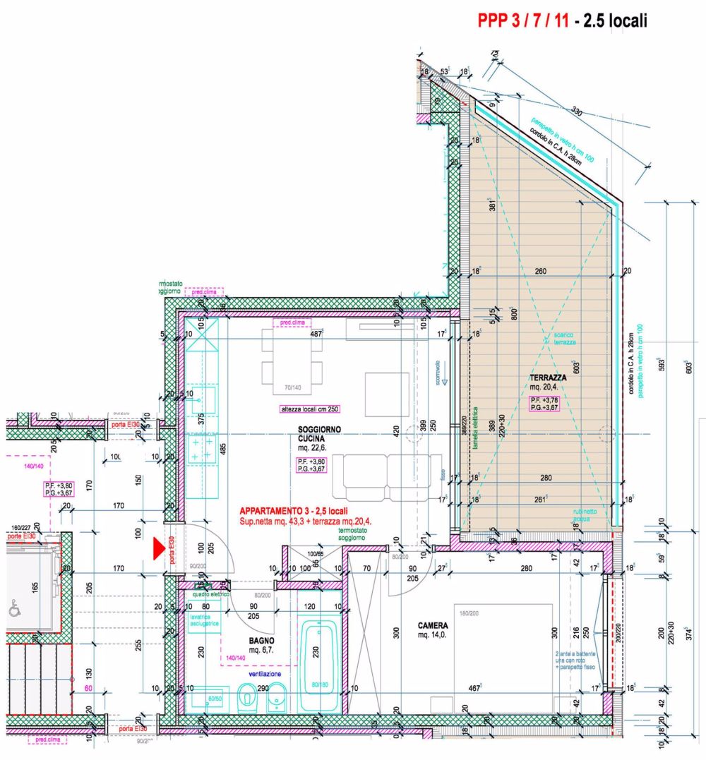 Neue Wohnung in einer komfortablen und strategischen Lage mit schöner Terrasse - Bild 11