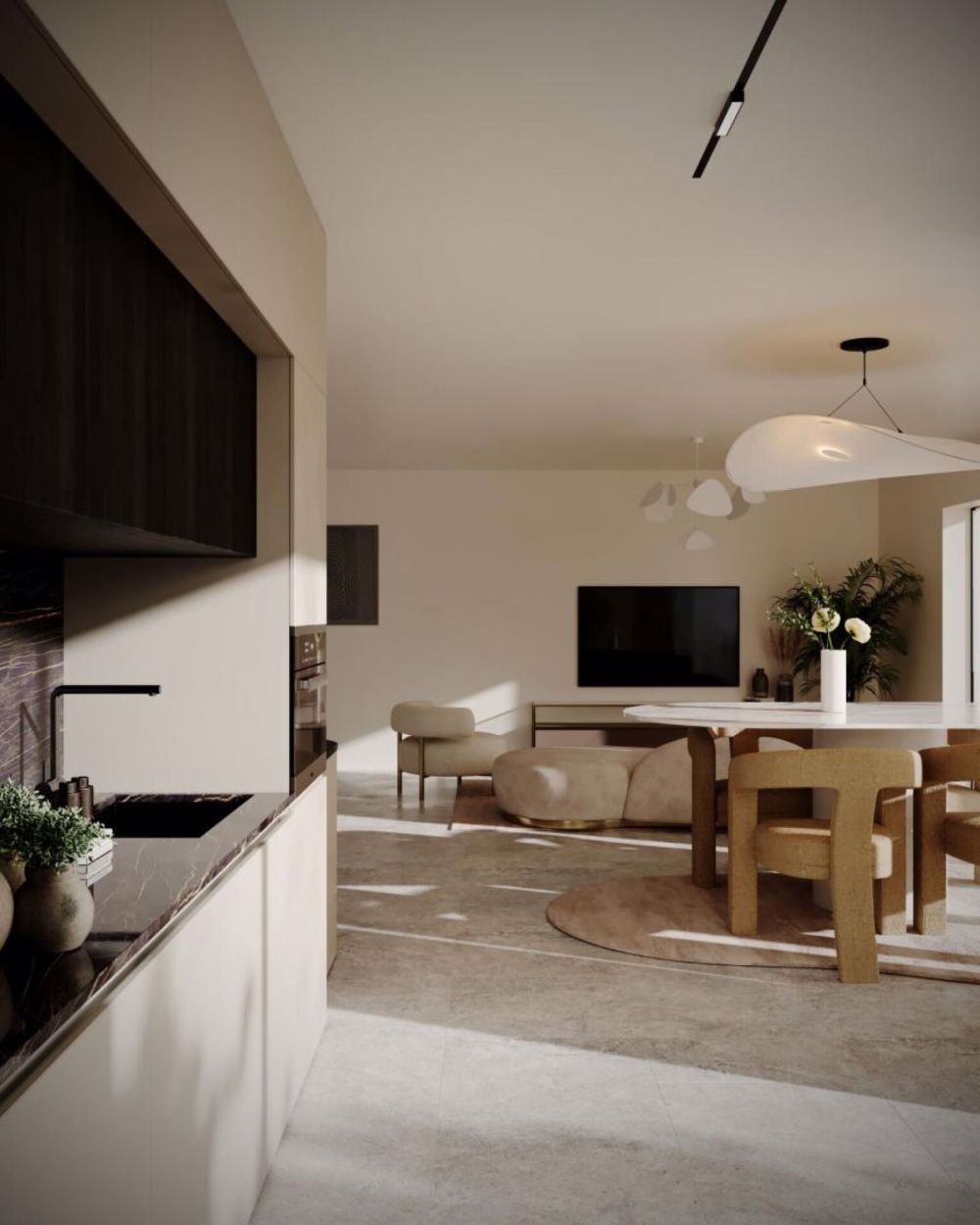 Darchboden 4.5 Zimmer in Corin-de-la-Crête - Bild 4