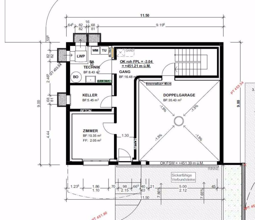 Zu verkaufen bei 8556 Wigoltingen, neues freistehendes 6½ Zi.-EFH am Südhang, an ruhiger, sonniger Lage/ Massivbau ! - Bild 3