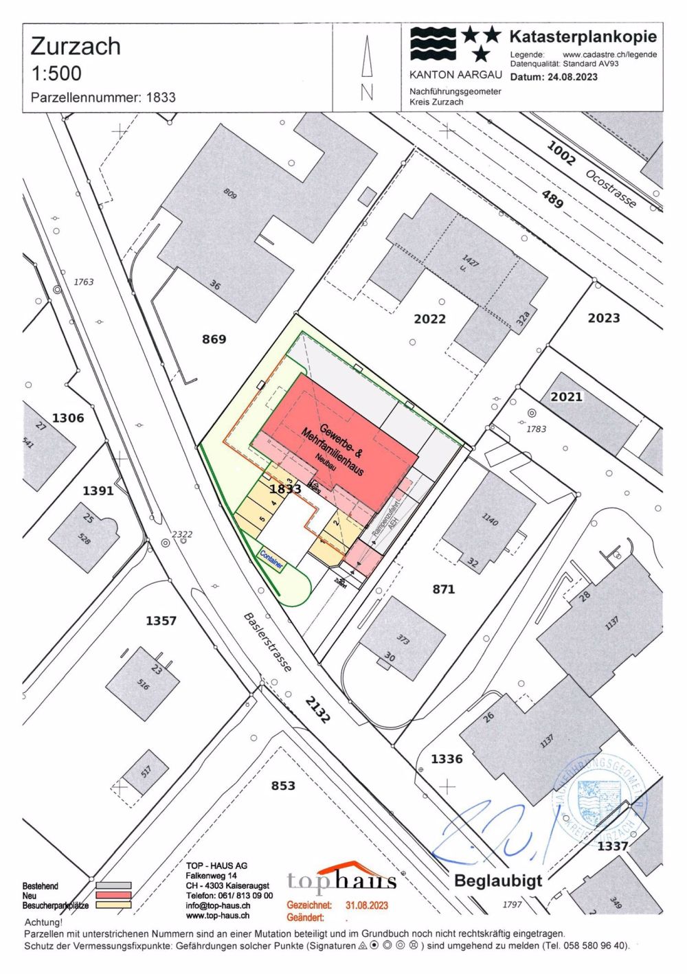 OPEN HOUSE am Samstag, 28. Juni 2025, 3 1/2 Zimmer Neubauwohnung in Bad Zurzach - Bild 3