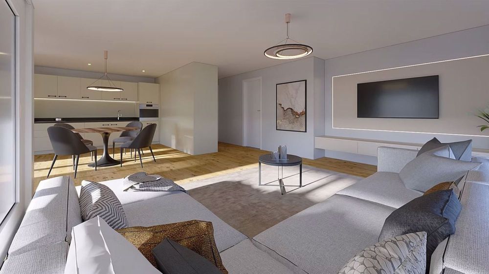 Charmante 2.5-Zimmer-Dachwohnung mit grosser Terrasse in Brig - Bild 2