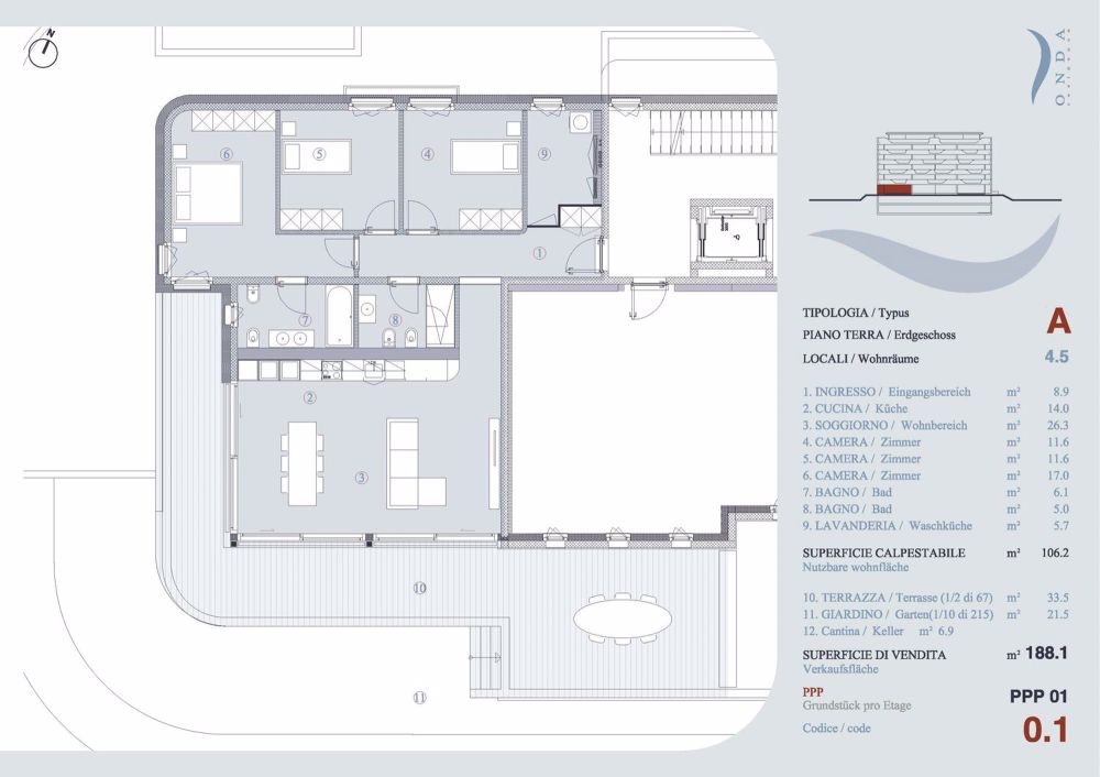 Onda Residence appartamento 01 - Bild 6