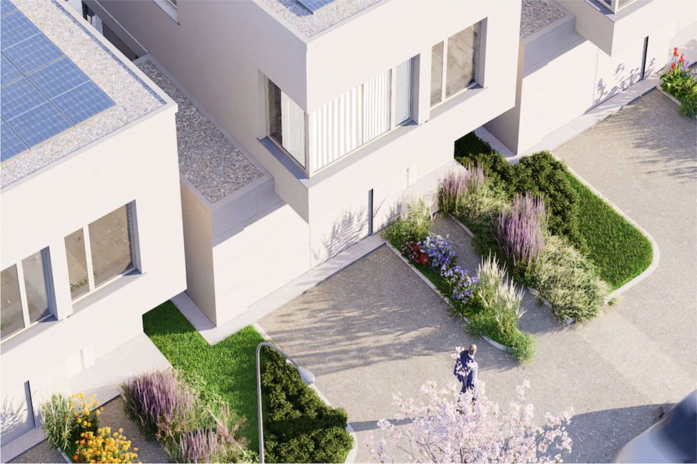 Neubau Haus B - Zugang