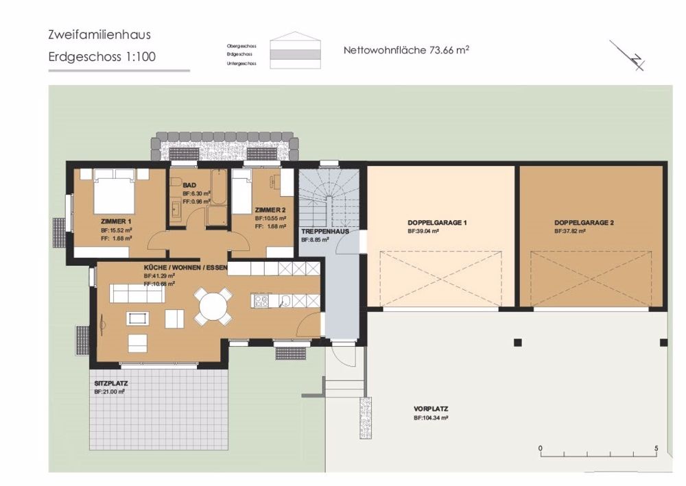 Neubauwohnung mit grossem Sitzplatz und individuellem Ausbau - Bild 6