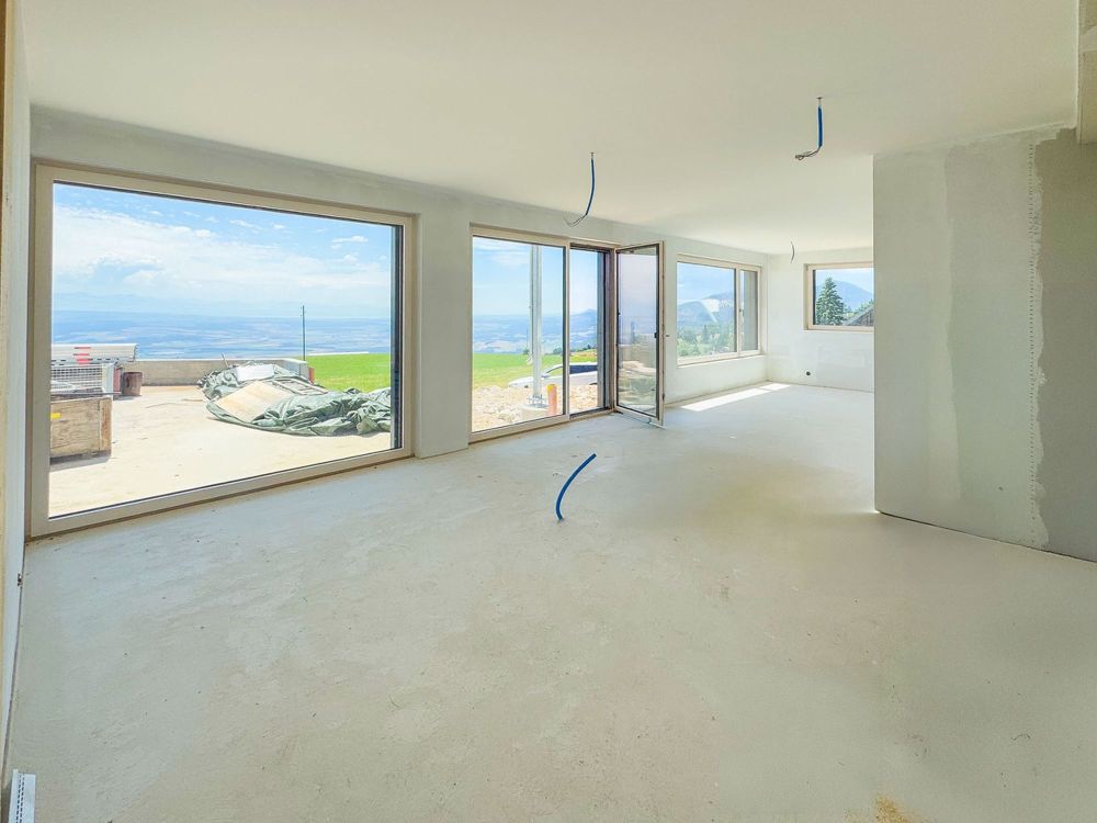 Appt PPE neu von 4.5 Zimmern, Terrasse und Garten Résidence Grand-Vue - Séjour