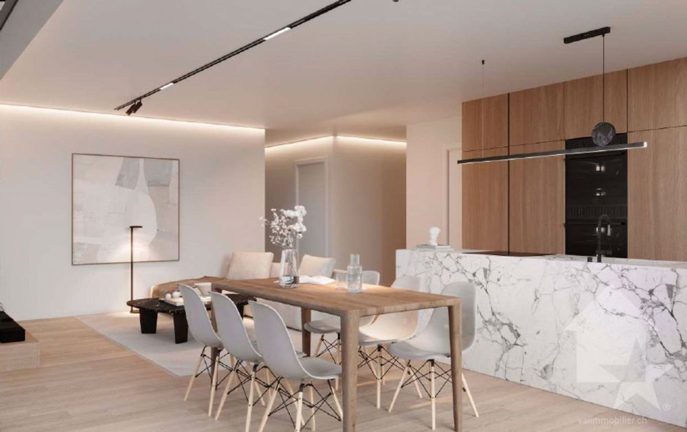 Bel appt de 2,5 pces de 66 m2 hab. avec terrasse et pelouse - Bild 5