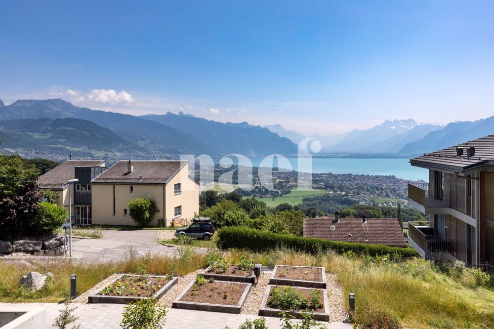 Appartement neuf de 3.5 pièces avec balcons et vue panoramique sur le lac à vendre à Jongny - Lot D1 - Bild 1