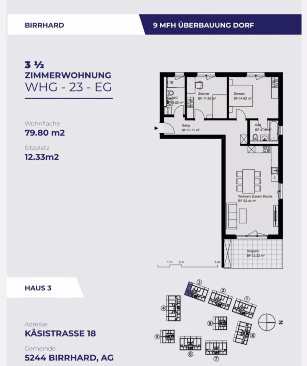 Wohnung mit Gartensitzplatz! - Bild 4