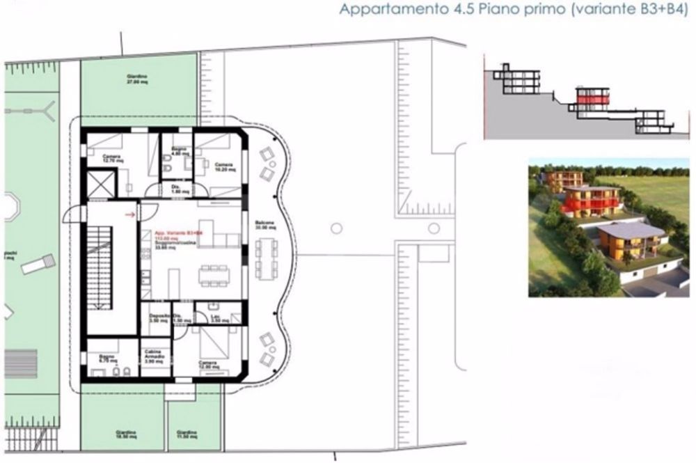 4.5 Room apartment - Bild 6