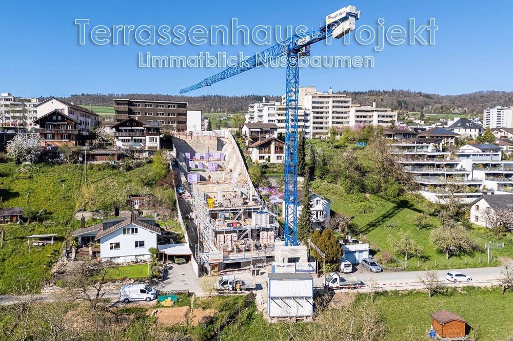 NEU - MODERN - EXKLUSIV - Terrassenhaus-Projekt Limmatblick Nussbaumen - Bild 1