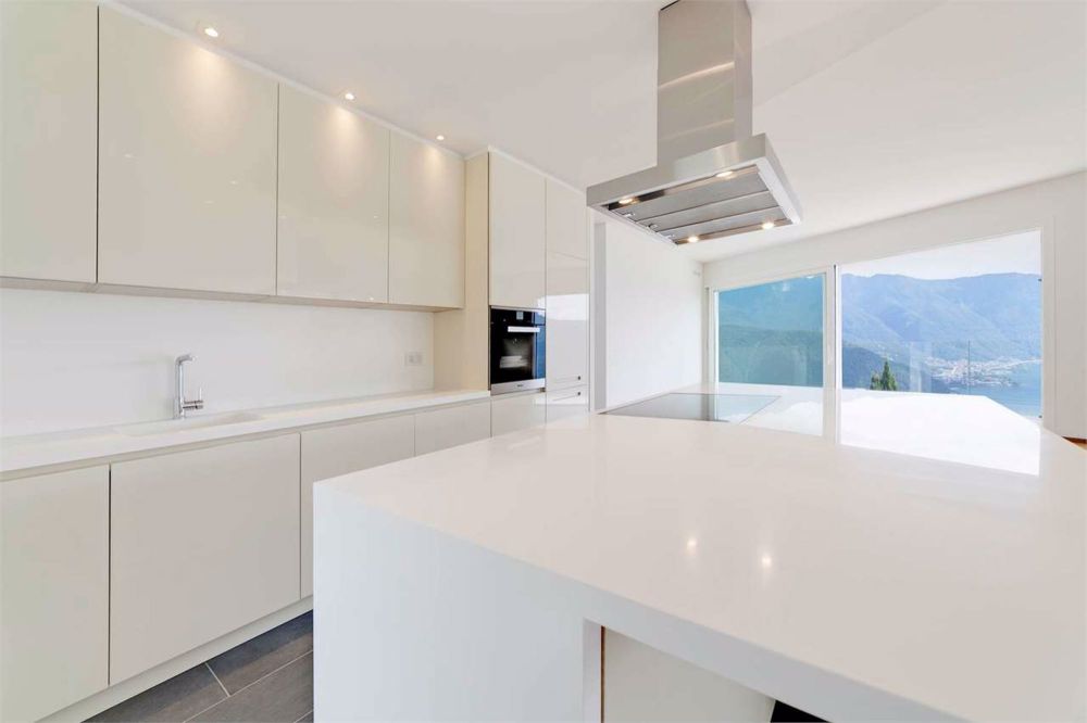 Attico dominante con vista lago a Carona - Bild 5