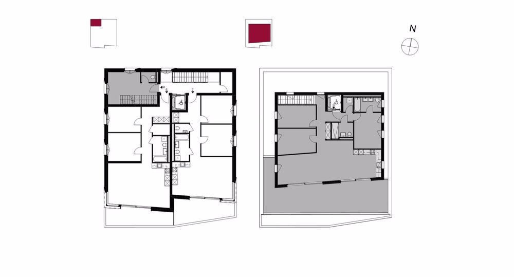 Neue Wohnungsanlage mit 8 Wohnungen und Blick auf die Dents du Midi - Vouvry_8