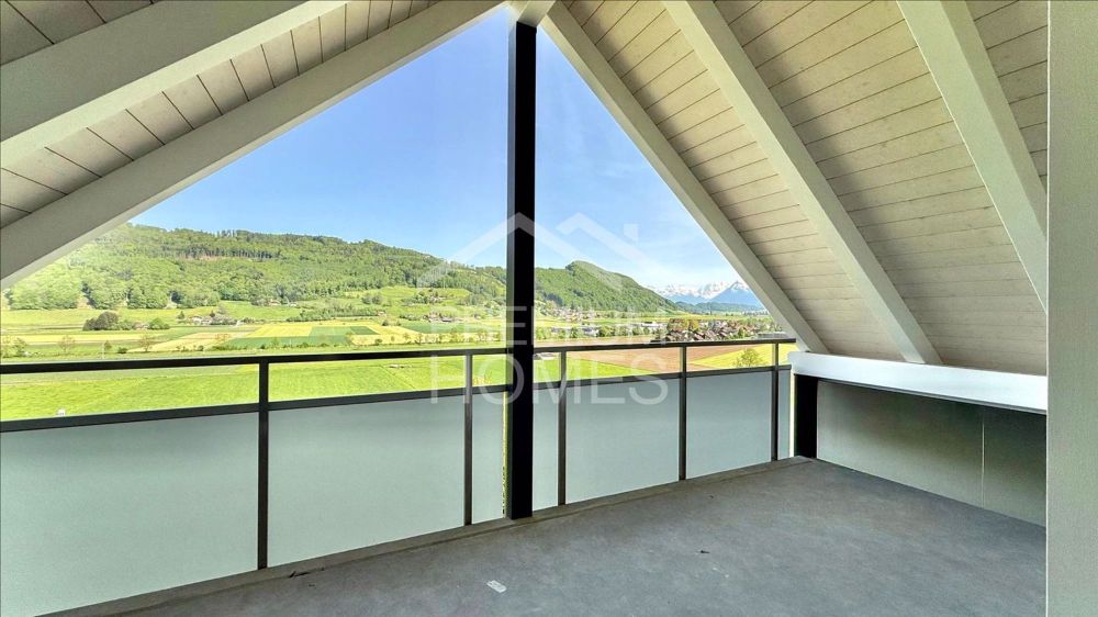 Weitblick trifft Wohnkomfort - Neubauperle im Gürbetal! - Bild 1