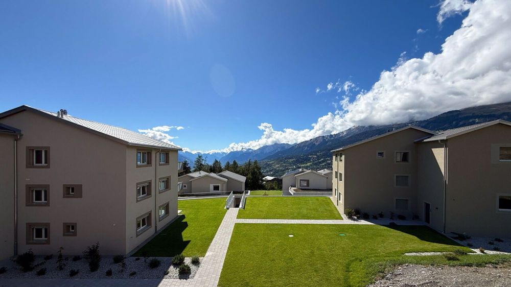 Appartement 4.5 pièces neuf (1er étage) - Lens - Vue depuis le balcon - Appartement E11