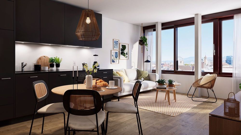 Wohnen mitten im Geschehen - Neubauwohnung im Herzen von Basel - Bild 2