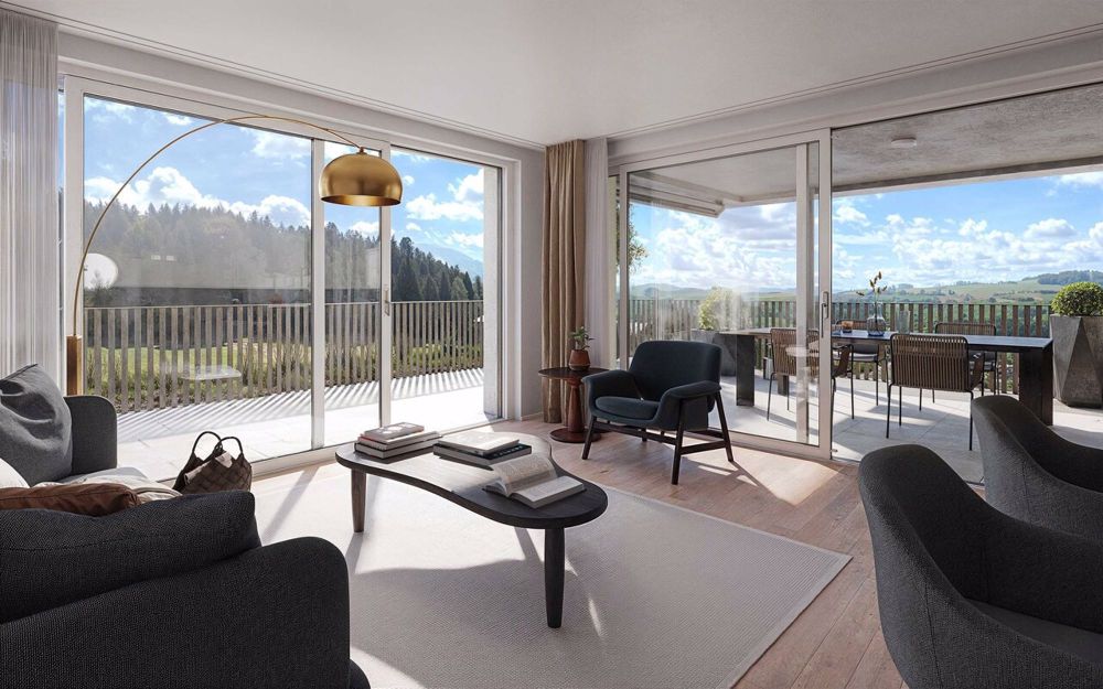 Spacieux appartement de 4.5 pièces au 1er étage Palézieux - 3A - 4.5 pièces - Attique