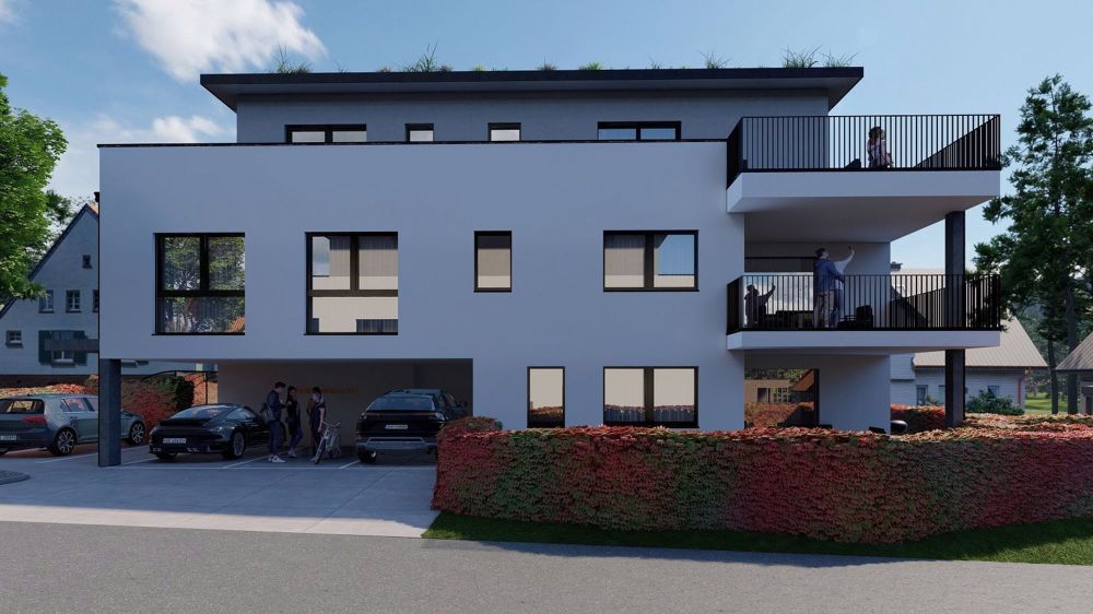 Exklusive Familienwohnung mit grossem Balkon an einer Privatstrasse - Bild 1