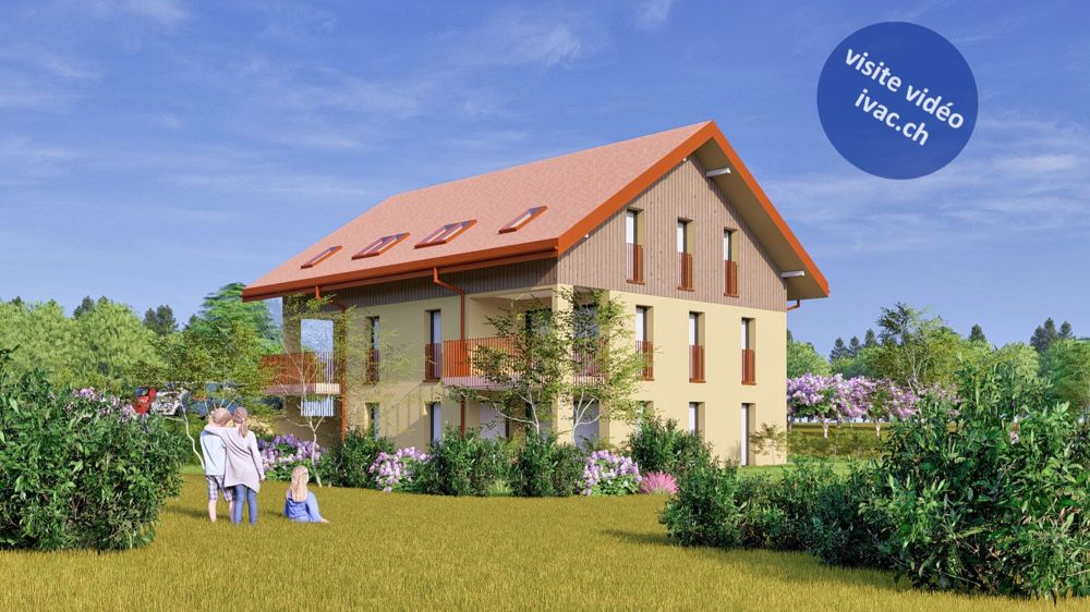Appartement 4.5 pces avec jardin à Montagny / FR (lot 1) - Bild 1
