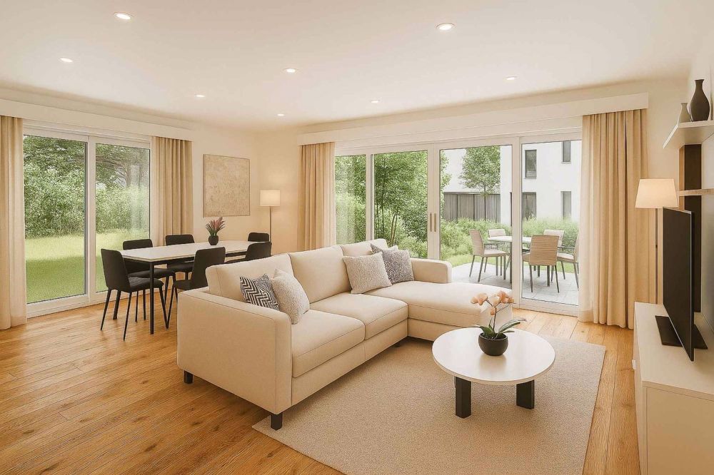 Villa HPE neu mit Dachgarten und privatem Garten - Grundstück A - Bild 3