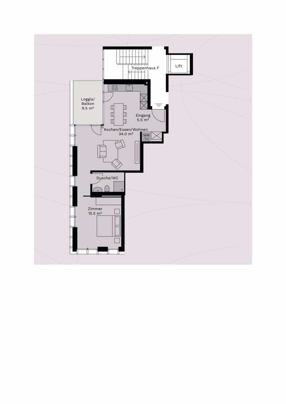 Erstvermietung "Rütlihof" 2.5 Zimmerwohnung - Bild 9