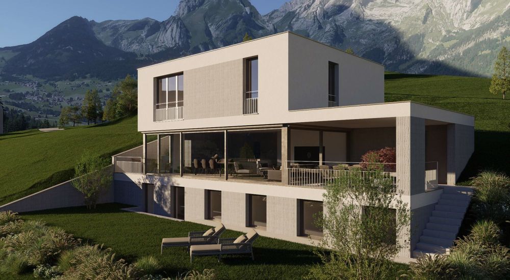 GROSSZÜGIGES EINFAMILIENHAUS MIT UNVERBAUBARER WEITSICHT - Bild 2