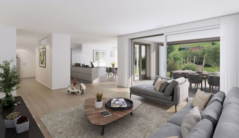 moderne 4.5 Zimmer-Wohnung mit herrlicher Aussicht - Bild 4