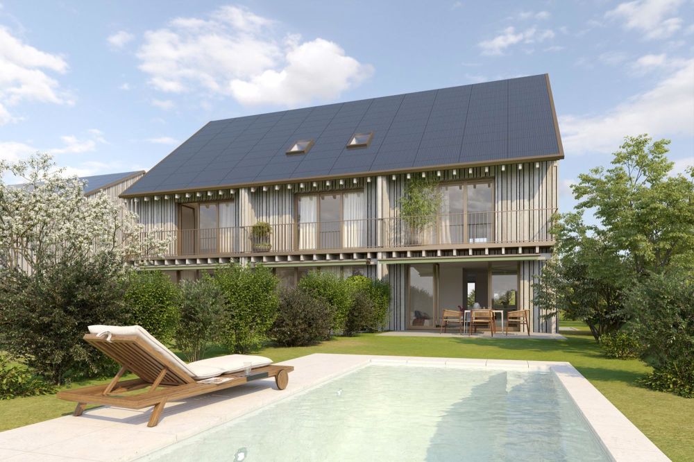 Baustart erfolgt / 10 moderne Reiheneinfamilienhäuser im Grünen mit höchstem Ausbaustandard - Bild 1