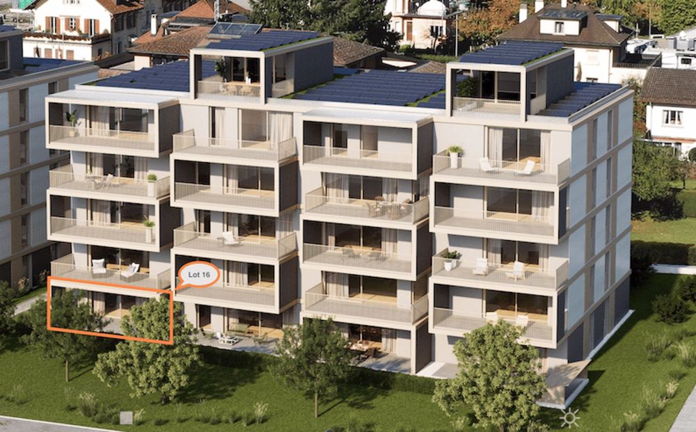 Appartement Minergie P, 4,5 pièces à Châtel-St-Denis, inclus 2 places au garage (LOT16) - Bild 1