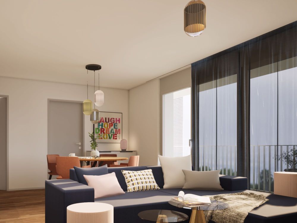 Möblierte Apartments im Lisbon-Style direkt am Bahnhof Muttenz - Bild 4