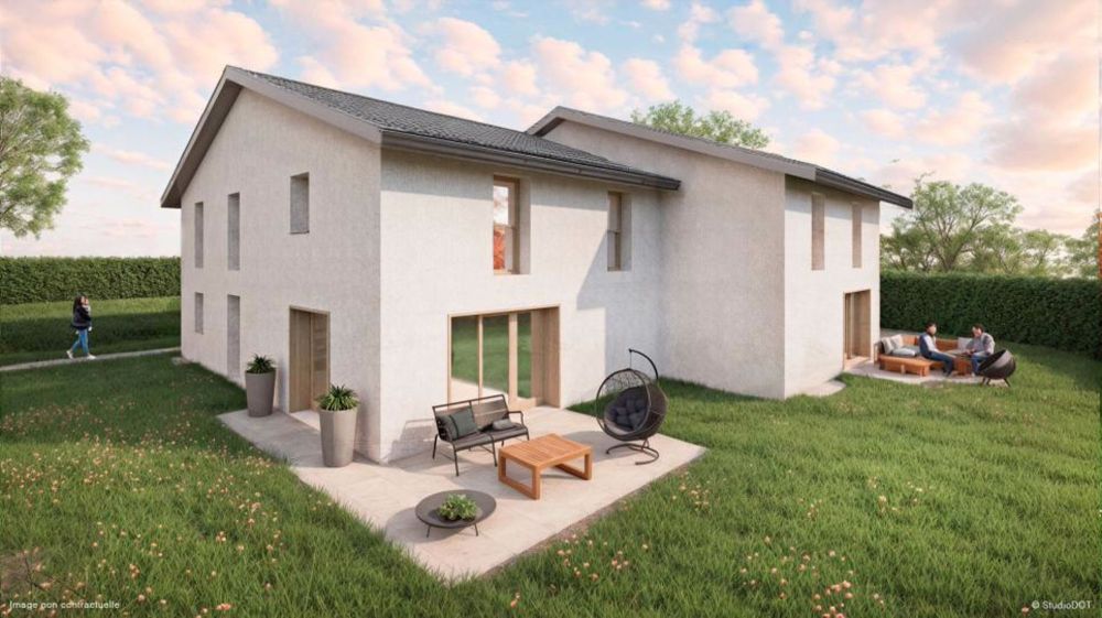 Projet de 2 villas jumelles, de 2 logements de 6,5 pces chacun - Bild 1