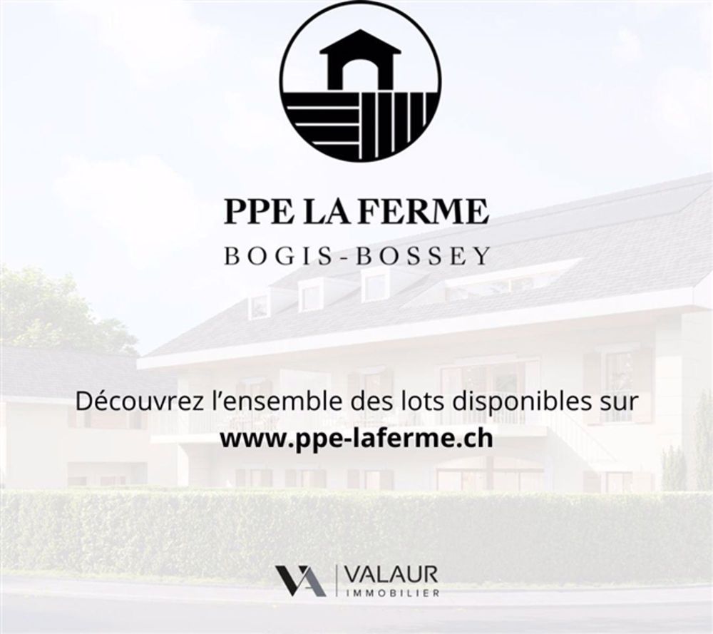 Zu verkaufen - Neues Wohnprojekt in Bogis-Bossey - Bild 1