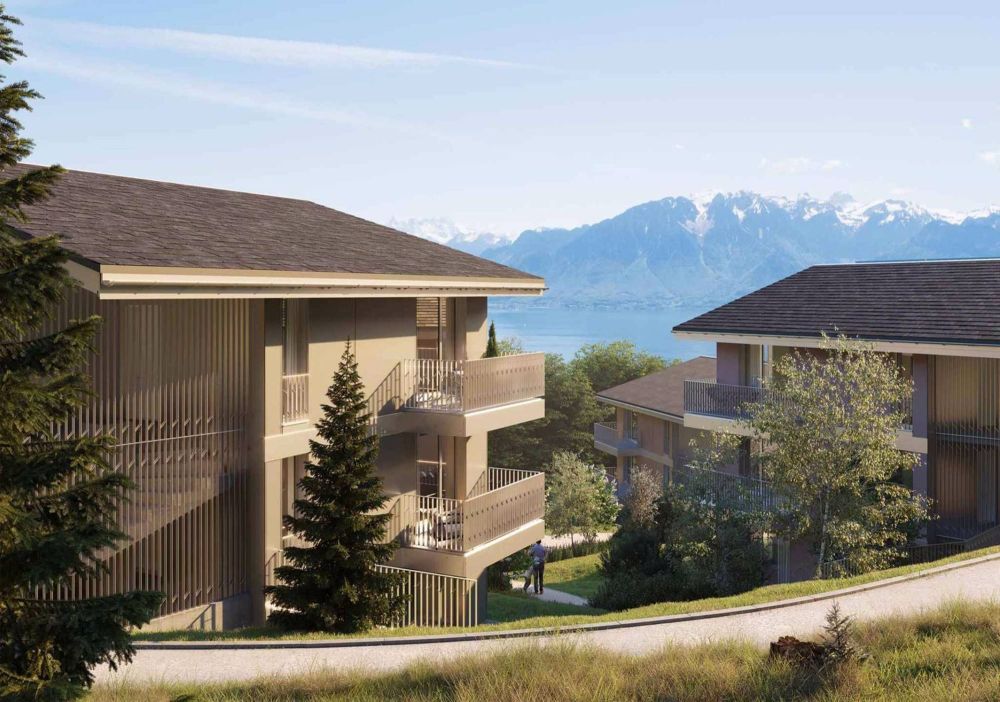 Appartement neuf de 4.5 pièces en attique avec mezzanine et vue spectaculaire sur le lac à vendre à Jongny - Lot D2 - Bild 4