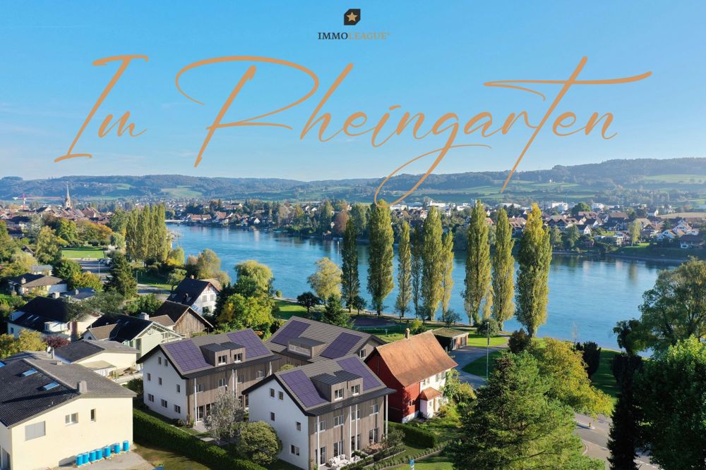 Modern, hochwertig und in Rheinnähe - Einzigartige Lage des Neubauprojektes.
