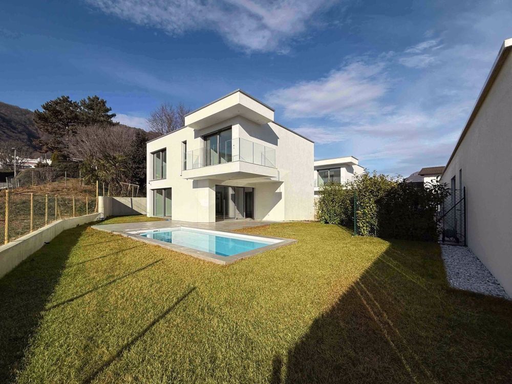 Villa neu gebaut mit Pool in Gravesano - Bild 3