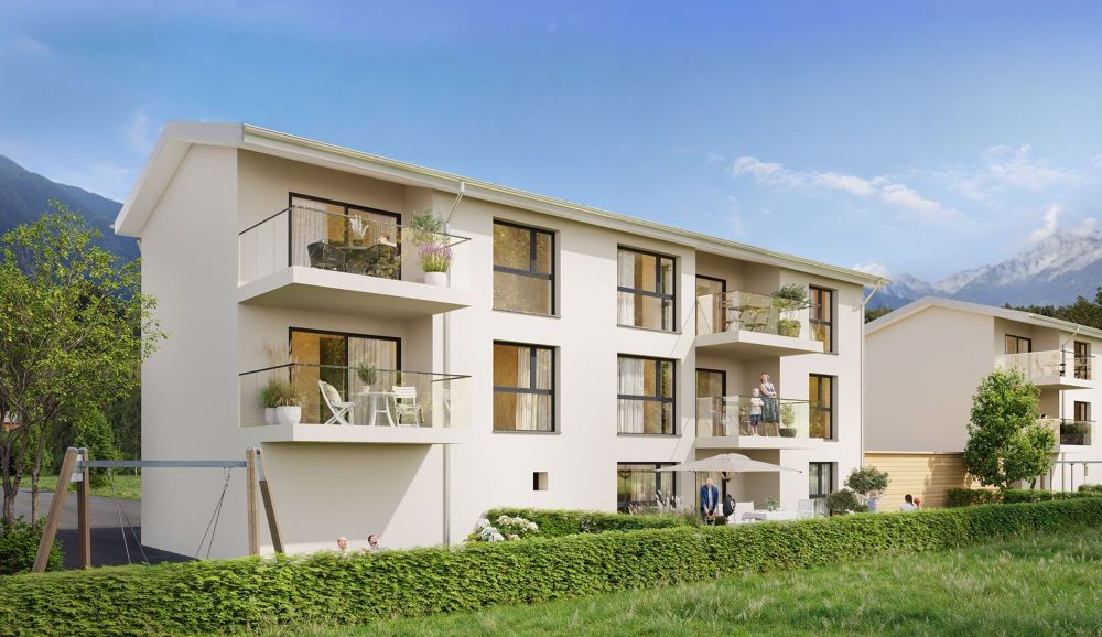 Wohnungsangebot von 20 Apartments mit Bergblick in Charrat - Bild 2