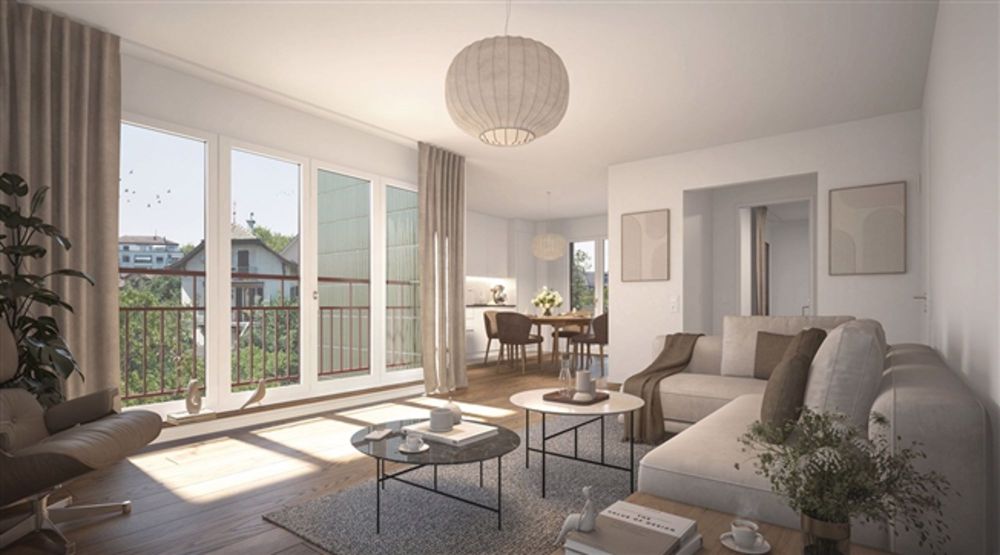 Pré-en-Ville - B202 - Neue 3.5 Zimmerwohnung in idealer Lage - Bild 7